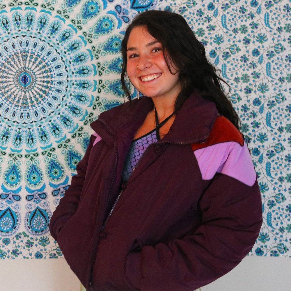 Free People Heidi Chevron Puffer Coat